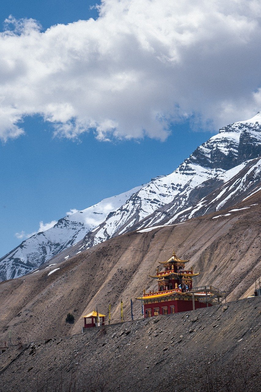 adventure travel, cold desert, dramatic skies, high altitude, himalayas, indian mountains, majestic mountains, mountain landscape, natural wonders, nature photography, remote places, road trip, rugged terrain, scenic beauty, serene landscape, spiti roads, spiti valley, travel india, untouched nature, valley view